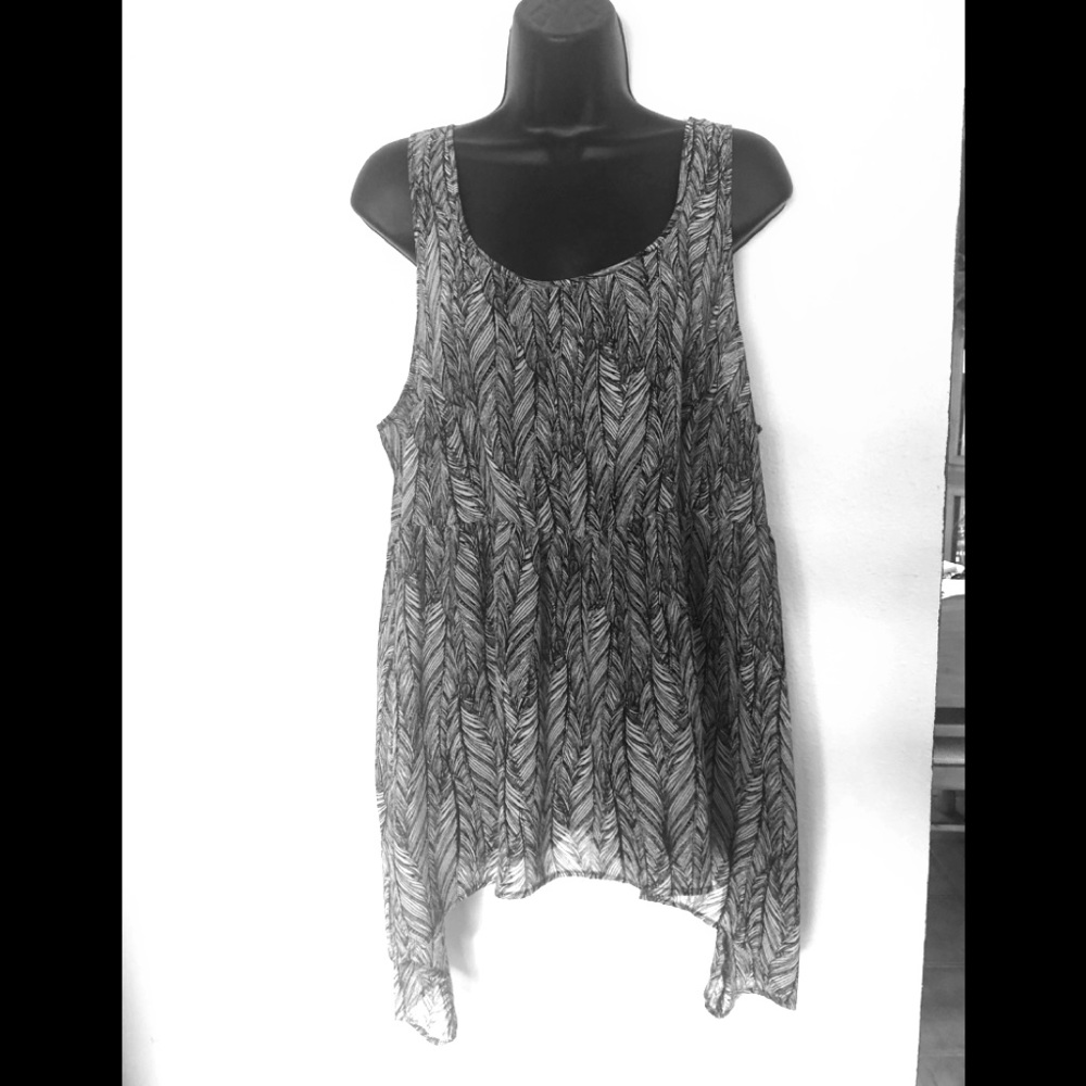 Summer flowy tank top